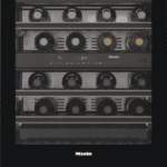 KWT 6322 UG Blk 24" Vinoteca Under Counter doble zona todo vidrio